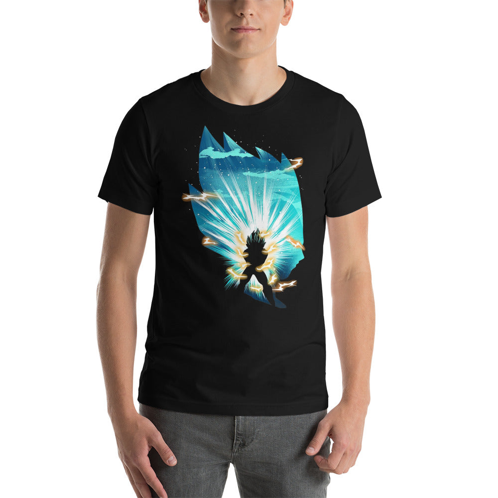 Dragon Ball Super Saiyan Vegeta God Blue T Shirt