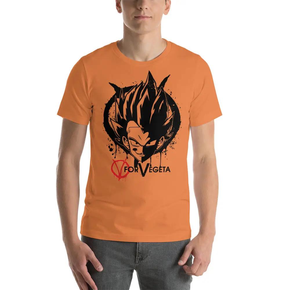 Dragon Ball V for Vegeta T Shirt - KM0043TS