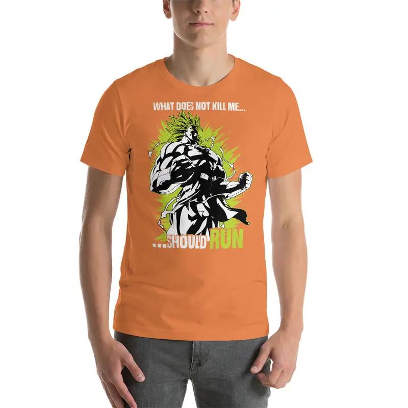 Dragon Ball Super Saiyan Broly Should Run T Shirt - KM0066TS