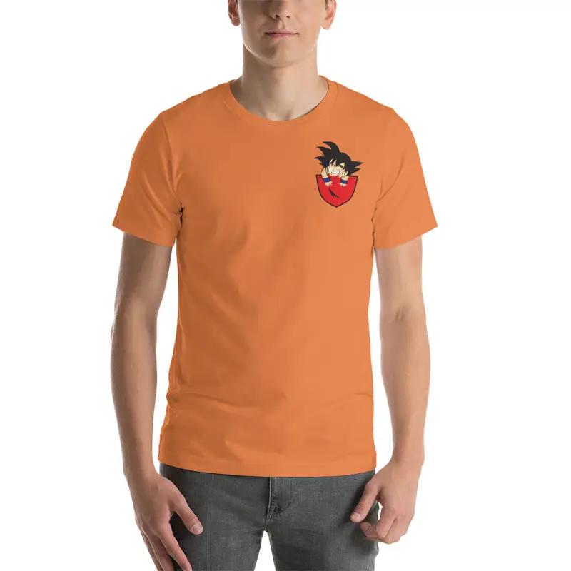 Dragon Ball Super Saiyan Goku in Pocket T Shirt - KM0076TS