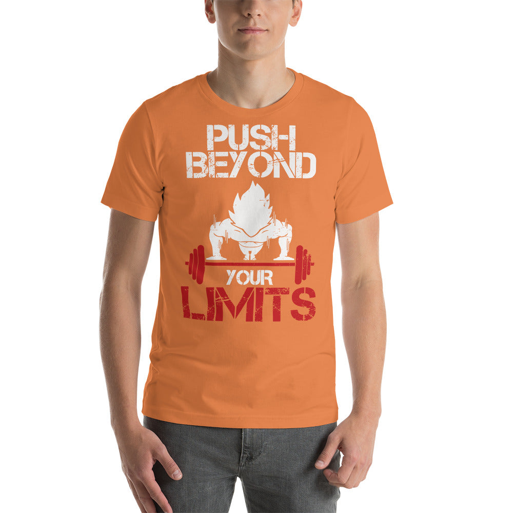 Dragon Ball Super Saiyan Goku Push Beyond Your Limits T Shirt - KM0108TS