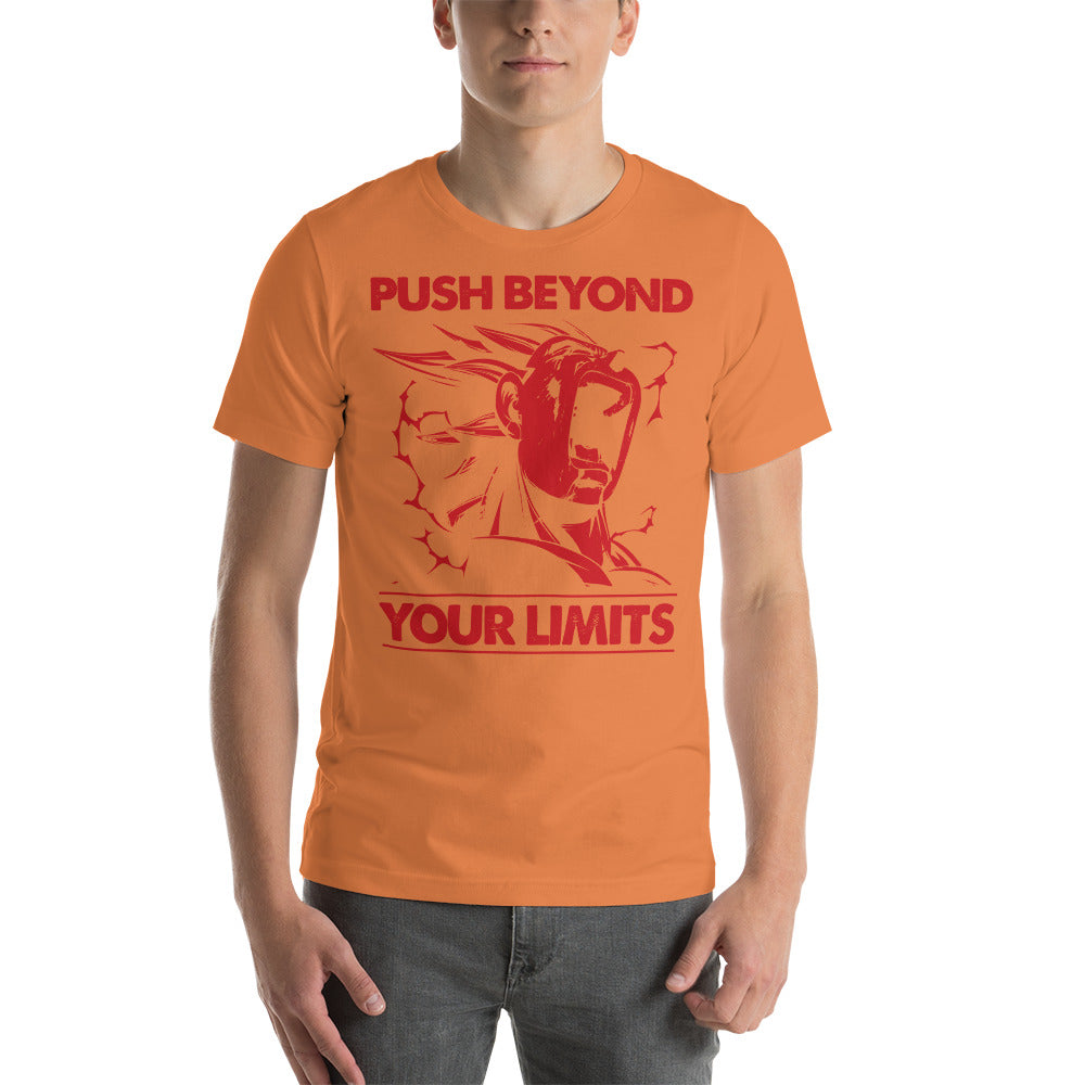 Super Saiyan Majin Vegeta Push Beyond Your Limits T shirt