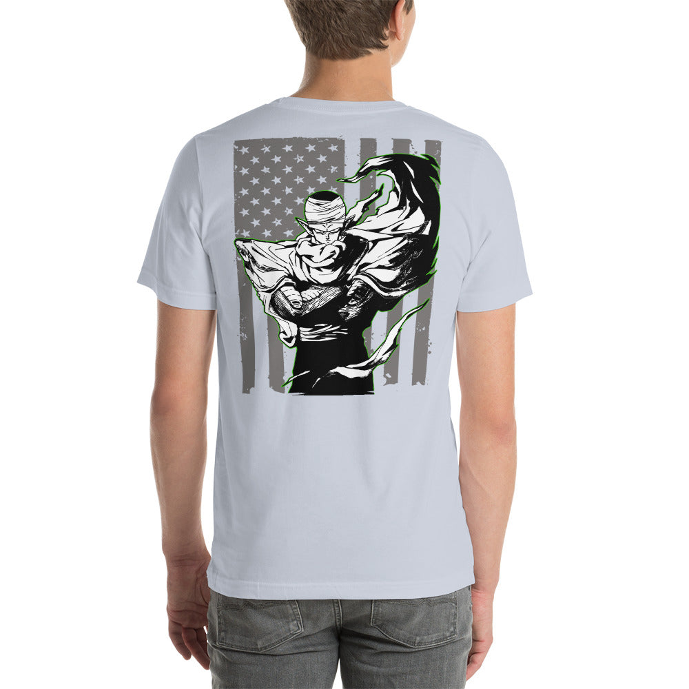 Dragon Ball Super Saiyan Piccolo American Flag T Shirt - KM0116TS