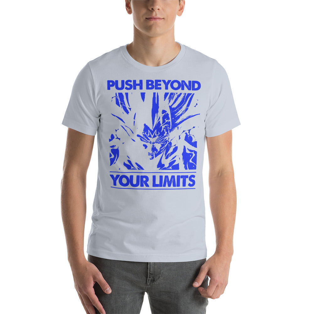 Super Saiyan Majin Vegeta Push Beyond Your Limits T shirt