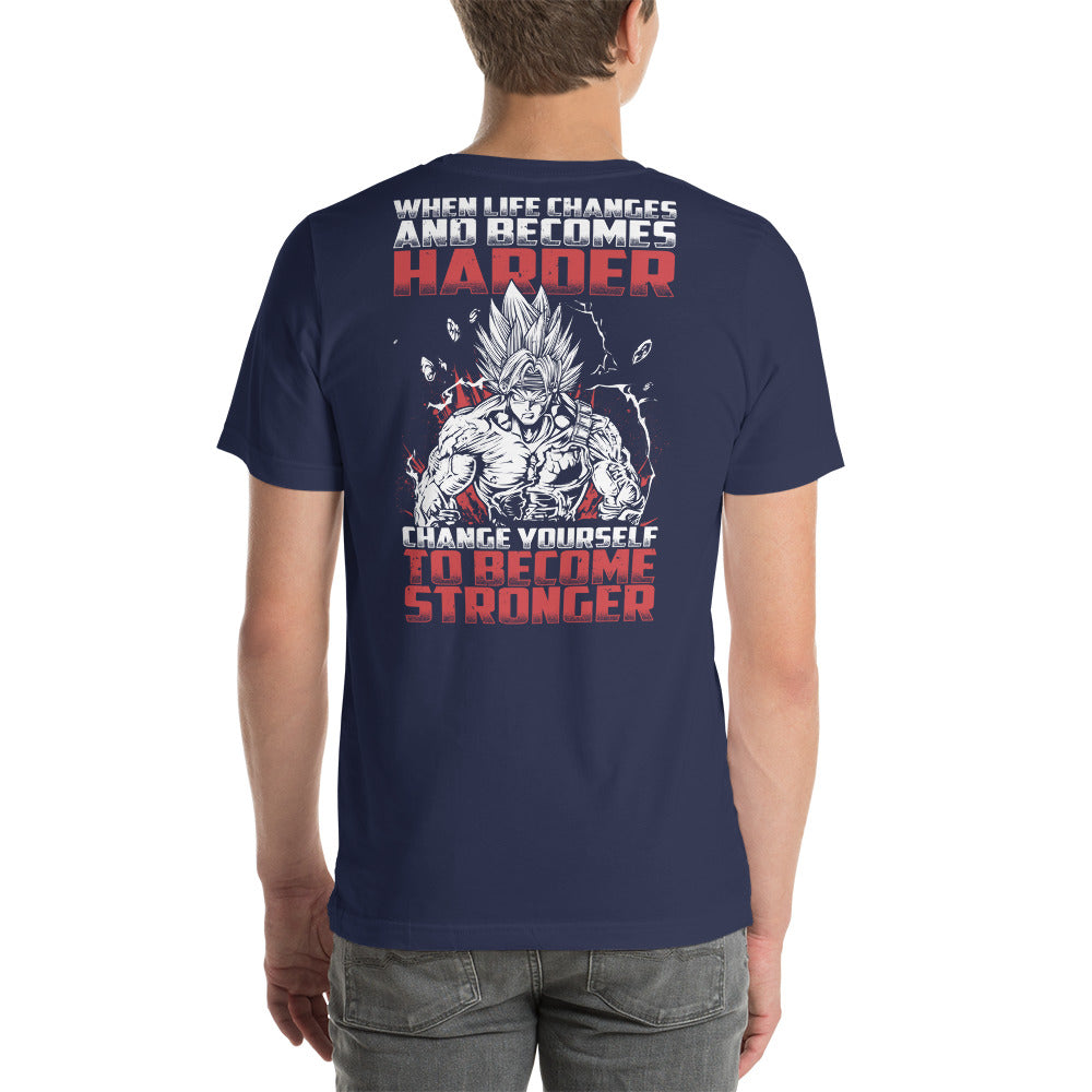 Dragon Ball Super Saiyan Bardork To Become Stronger T Shirt - KM0106TS