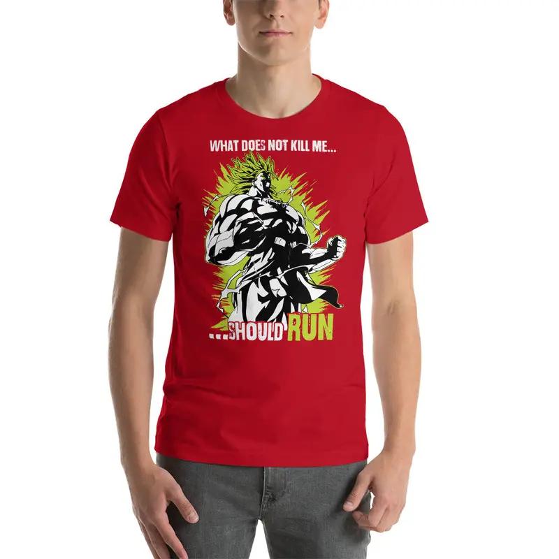 Dragon Ball Super Saiyan Broly Should Run T Shirt - KM0066TS