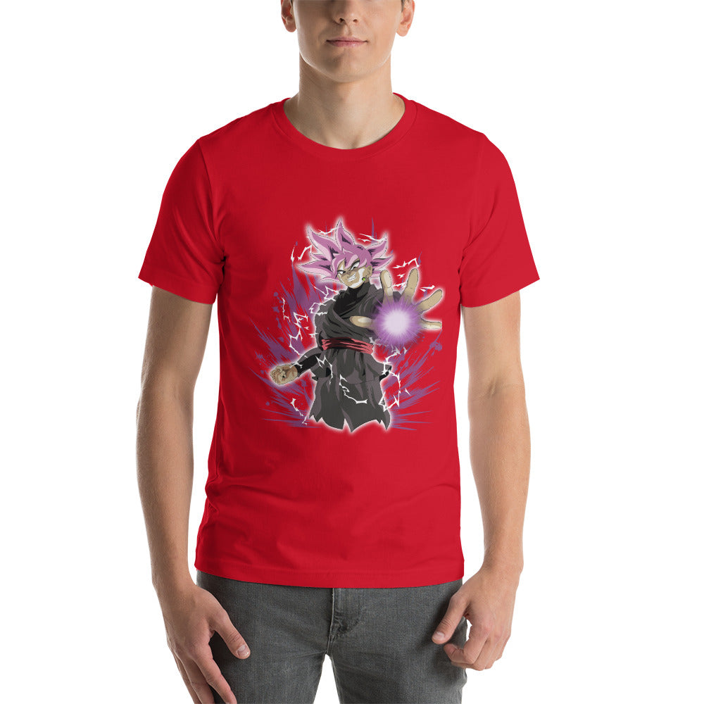 Dragon Ball Super Saiyan Goku Rose T shirt - KM0118TS