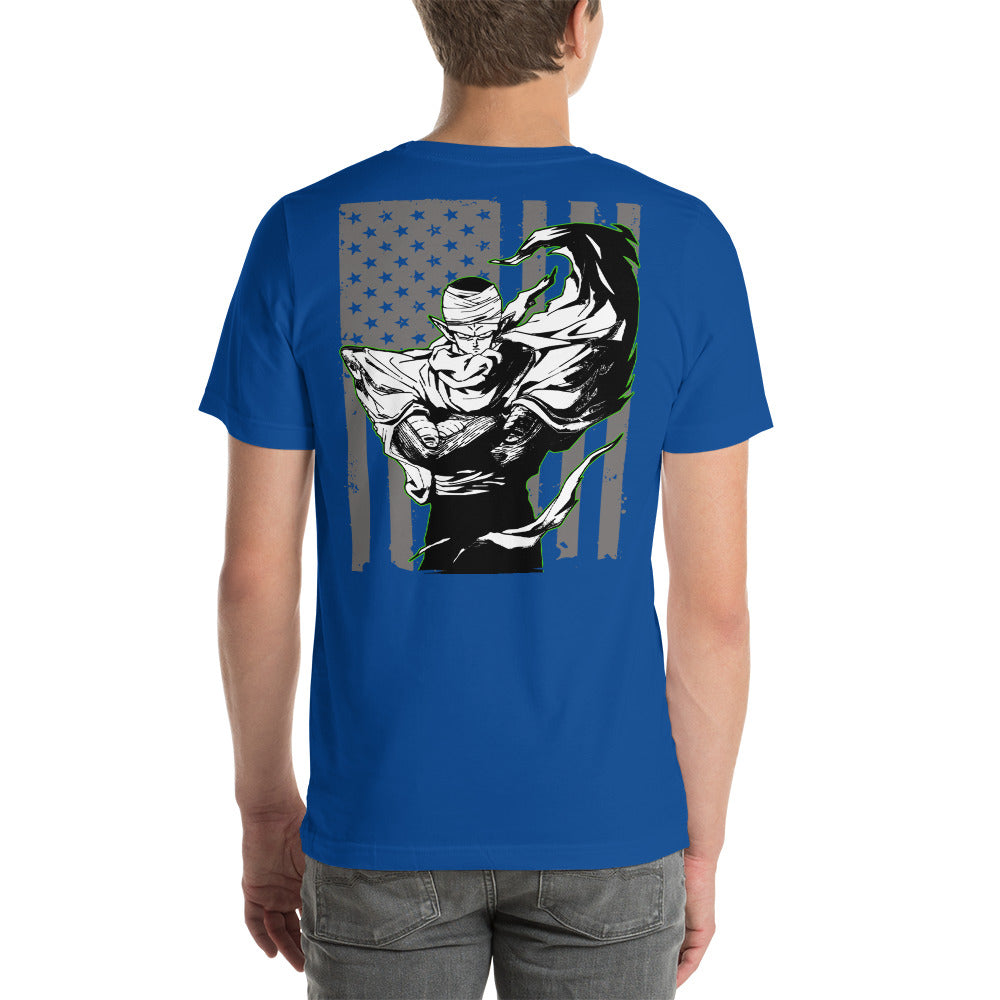 Dragon Ball Super Saiyan Piccolo American Flag T Shirt - KM0116TS