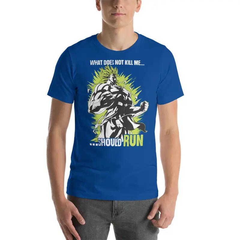 Dragon Ball Super Saiyan Broly Should Run T Shirt - KM0066TS