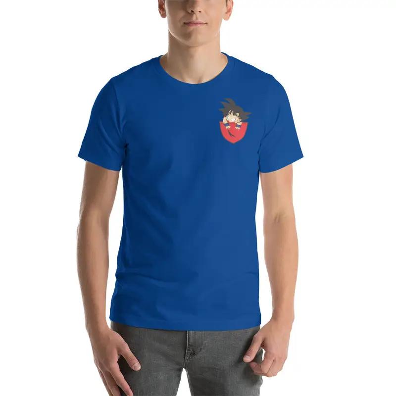 Dragon Ball Super Saiyan Goku in Pocket T Shirt - KM0076TS