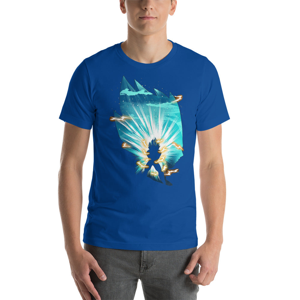 Dragon Ball Super Saiyan Vegeta God Blue T Shirt