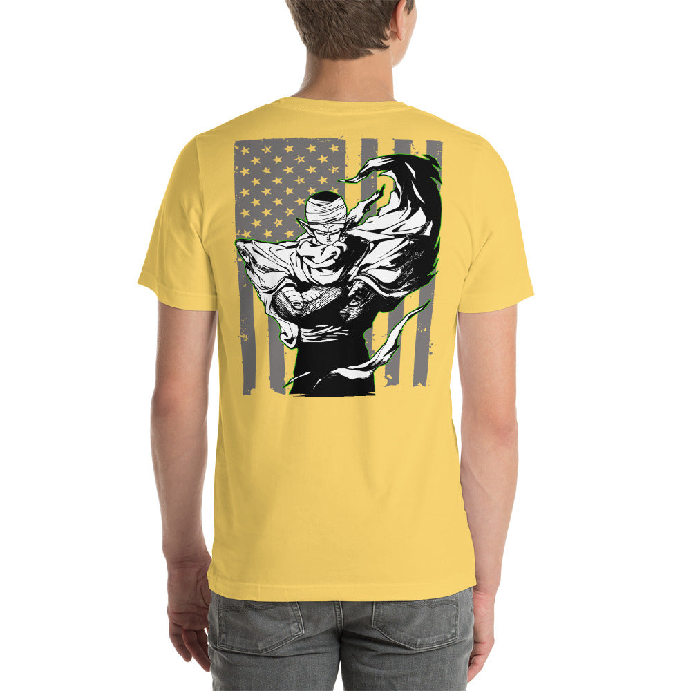 Dragon Ball Super Saiyan Piccolo American Flag T Shirt - KM0116TS