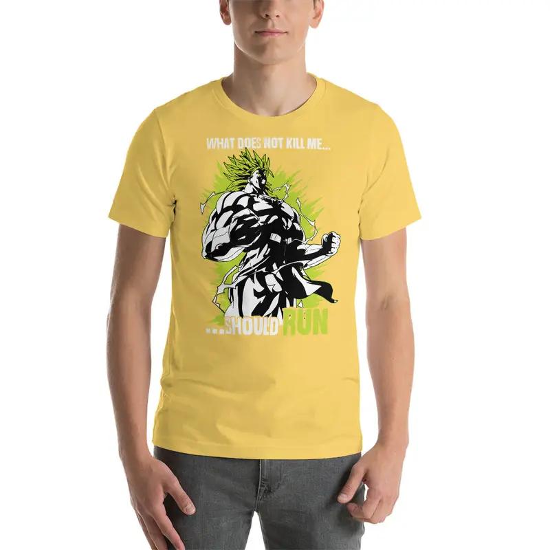 Dragon Ball Super Saiyan Broly Should Run T Shirt - KM0066TS