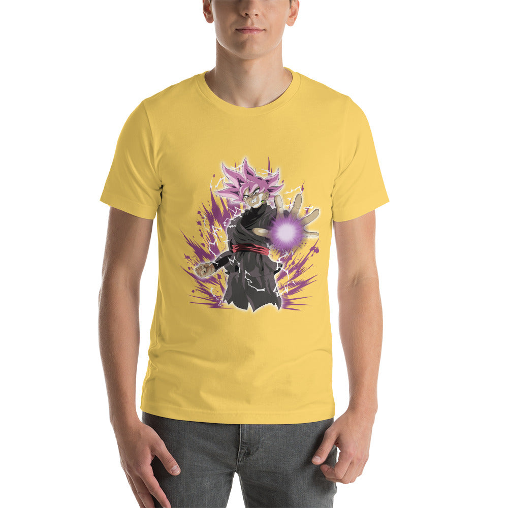 Dragon Ball Super Saiyan Goku Rose T shirt - KM0118TS