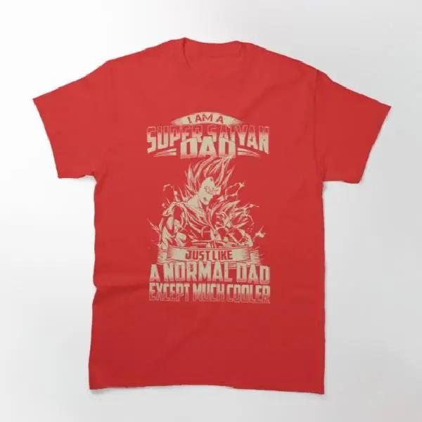 Dragon Ball Super Saiyan Dad Vegeta and Trunks T Shirt - KM0022TS
